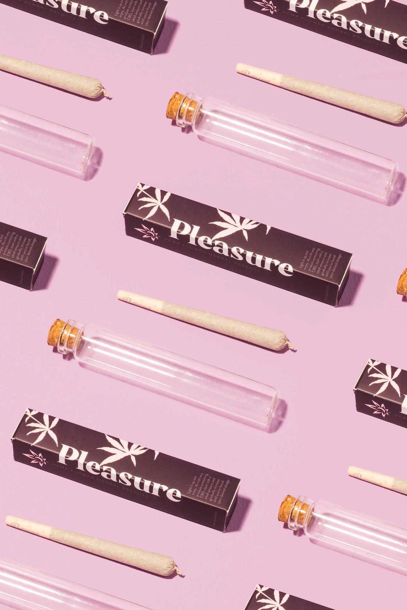 Pleasure: Hemp Flower Herbal Preroll High Priestess